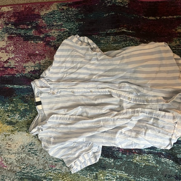Target | Tops | Blue And White Striped 